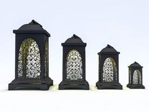 candle holder 02 3D 모델