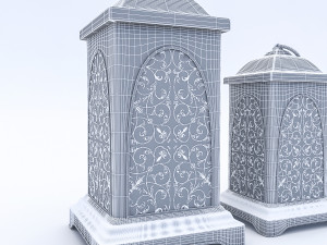 candle holder 02 3D 모델