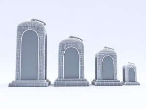 candle holder 03 3D Modell