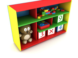 child room closet 3D 모델
