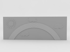 kindergarten wall 3D Model