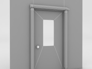 kindergarten door 3D Model