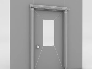 kindergarten door 3D Model