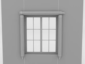 kindergarten window 3D Model