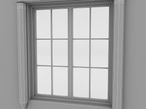 kindergarten window 3D Model