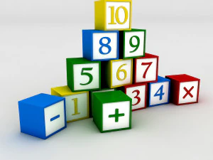 kindergarten figures 3D Model