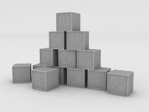 kindergarten figures 3D Model