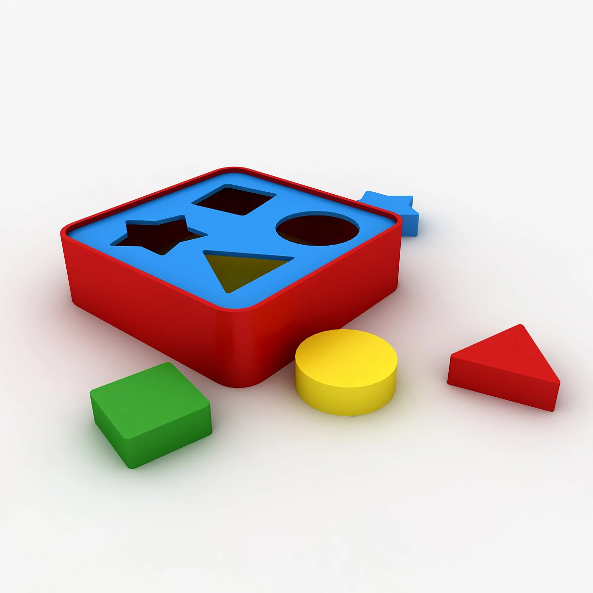 kindergarten door 3D Model .c4d .max .obj .3ds .fbx .stl .blend 