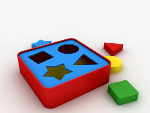 kindergarten door 3D Model
