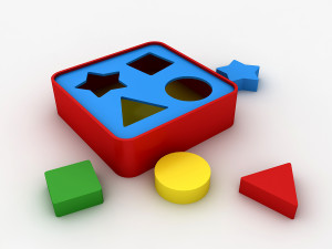 kindergarten door 3D Model