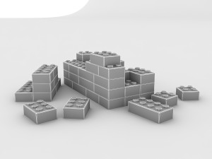 3d lego model Model 3D