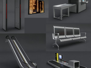 airport package 3D Model
