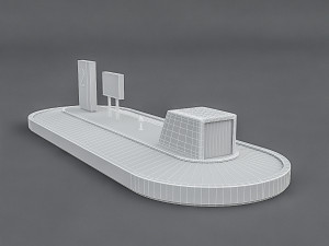airport package 3D Модель