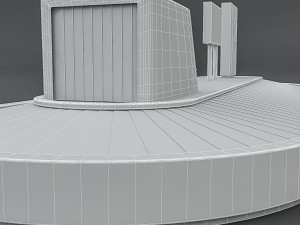 airport luggage model 3D Model
