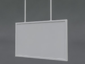 airport digital signage Modello 3D