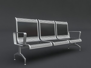 airport chairs 3Dモデル