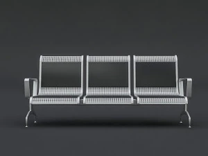 airport chairs 3D Model