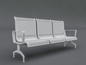 airport chairs 3Dモデル