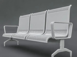 airport chairs 3D Model