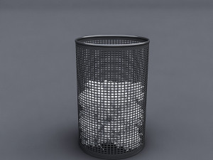 3d trash model Modèle 3D