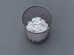 3d trash model 3D Model