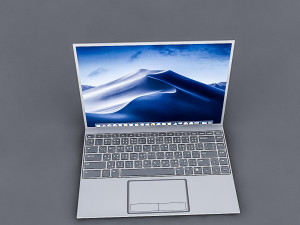 3d low poly laptop 3D Model
