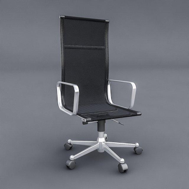 3d office chair model 3D 모델 .c4d .max .obj .3ds .fbx .stl .blend 