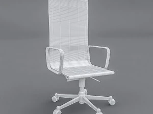 3d office chair model 3D Model