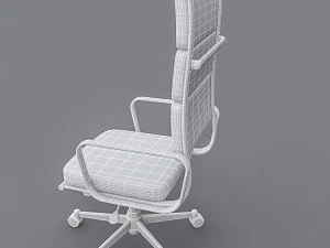 3d office chair model 3D Model