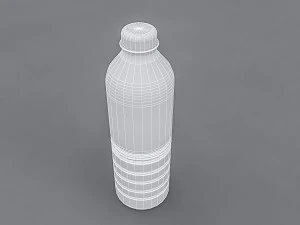 plastic water bottle 3D Model