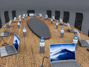 meeting table 01 3D Model