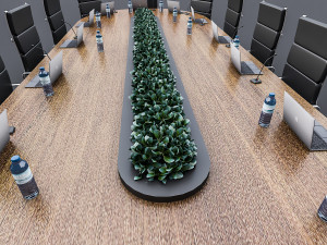 meeting table 04 Modello 3D