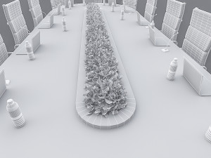 meeting table 04 Modello 3D
