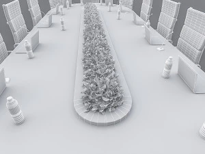meeting table 04 3D Model