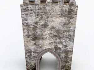 castle gate 3D Модель