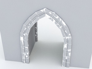 castle gate 3D Модель