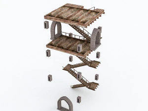 castle pack part1 3D Model