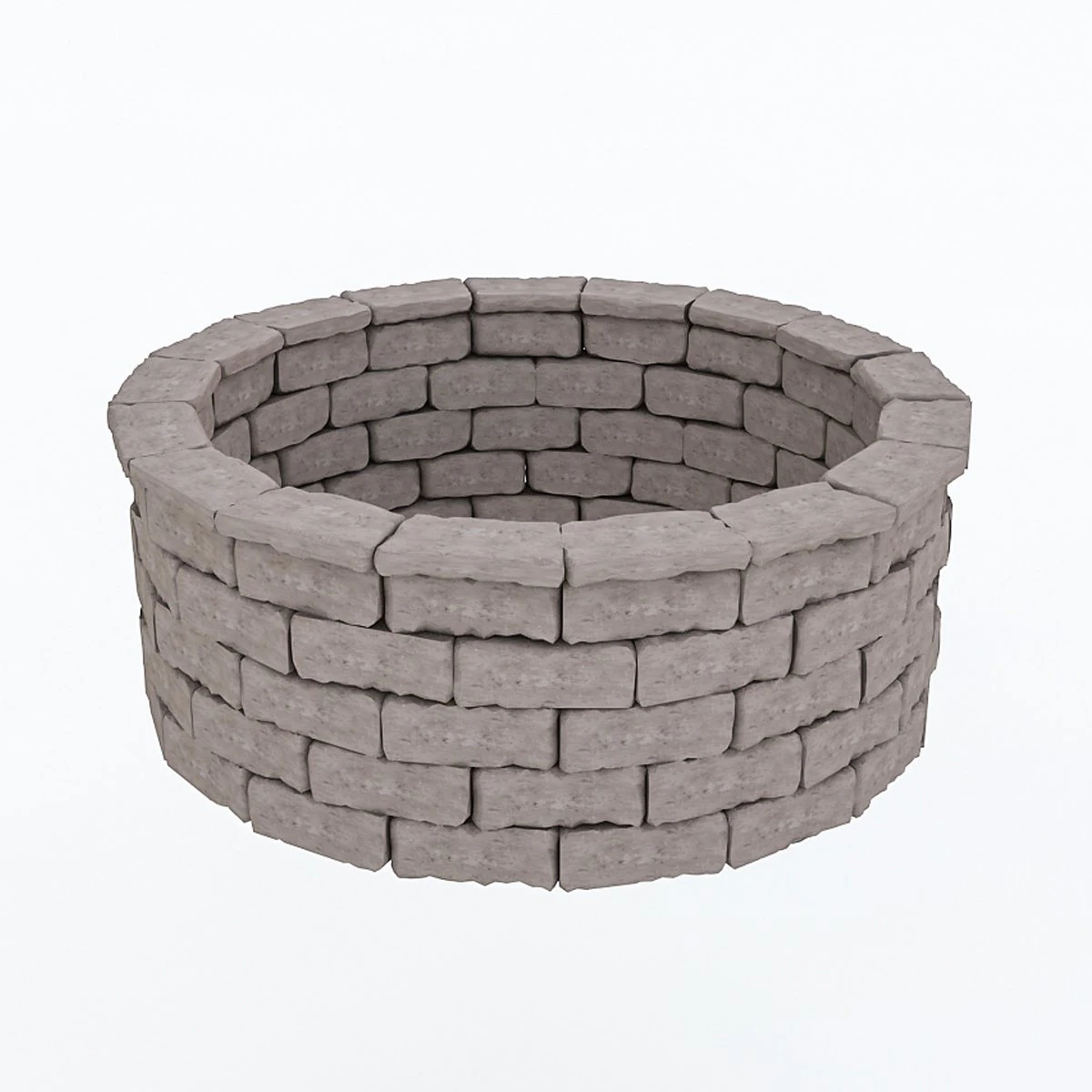 the old stone well 3D Model .c4d .max .obj .3ds .fbx .stl .blend 
