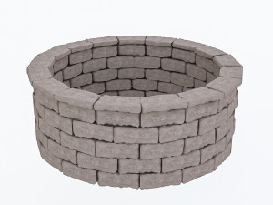 the old stone well 3D Model