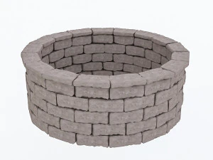 il vecchio pozzo in pietra Modello 3D