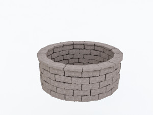 the old stone well 3D Model