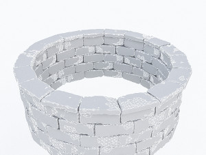 the old stone well 3D Model