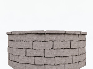 the old stone well 3D Model