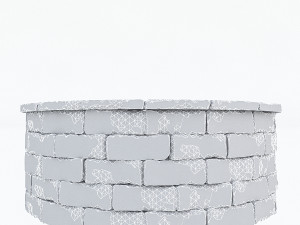 the old stone well 3D Model