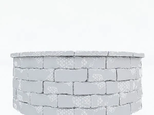 the old stone well 3D Model