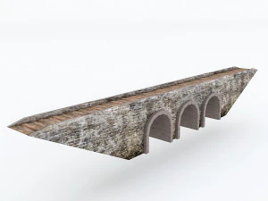 old stone bridge 3D Model