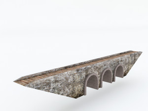 old stone bridge 3D Model