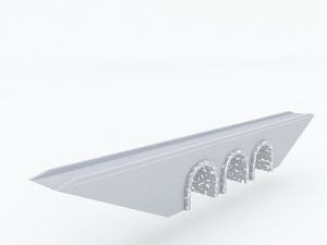 old stone bridge 3D Model