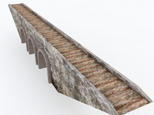 old stone bridge 3D Model