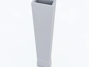 old stone fireplace 3D Model